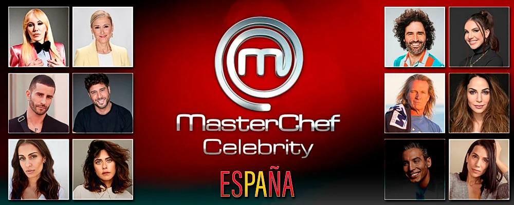 Desvelados los 16 famosos que participarán en MasterChef Celebrity 9