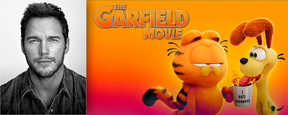 Chris Pratt abraza a su felino interior en un nuevo avance de The Garfield Movie