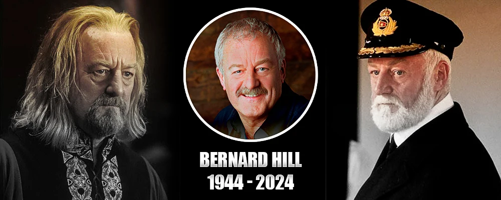 Fallece Bernard Hill, icónico rey Théoden y capitán del Titanic