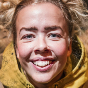 Ragne Grande, Sofie Holstad en La isla del salmón y la discordia