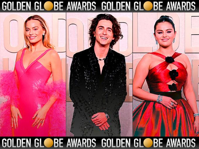 Los 'looks' más destacados de la alfombra roja de los Globos de Oro 2024