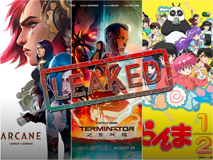 Netflix en Crisis: Se Filtran Episodios de Arcane, Terminator Zero, Ranma 1/2 y más