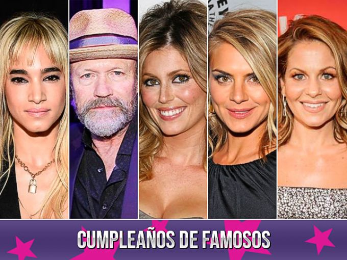 Famosos que cumplen años hoy (6 de abril)