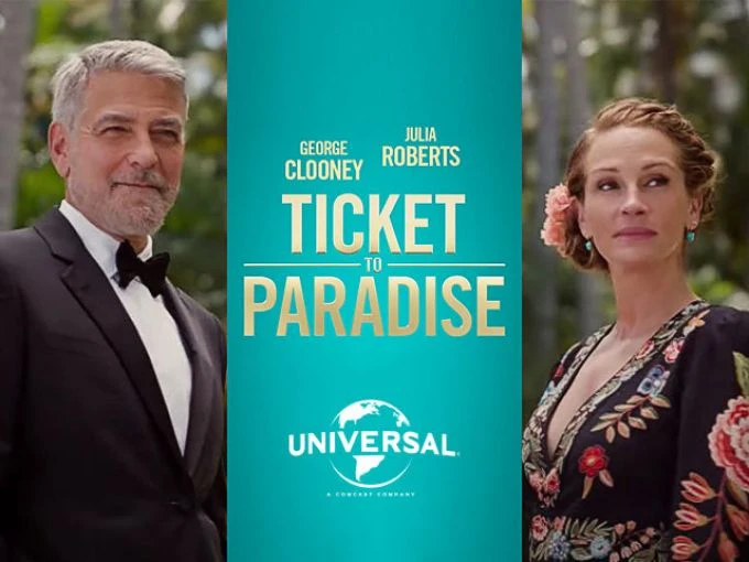 'Ticket to Paradise': Estrena el tráiler de lo nuevo de George Clooney y Julia Roberts