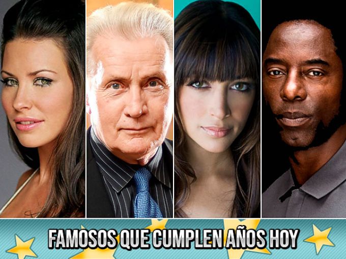 Famosos que cumplen años hoy (3 de agosto)