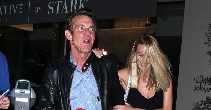 Dennis Quaid y Laura Savoig