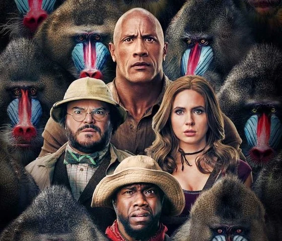 Los posters de 'Jumanji 3' muestran a toda la banda lista para el siguiente nivel