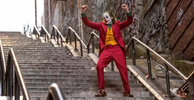 El baile del Joker mostrado en tiempo real