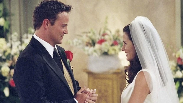 Chandler Bing y Monica Geller se reencuentran 18 años después