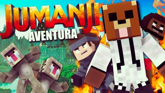 El Rubius se enfrenta al mapa de 'Minecraft' inspirado en 'Jumanji: Siguiente nivel' 