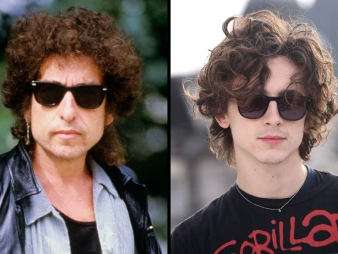 Timothée y Bob Dylan