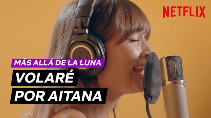 Aitana avanza un trozo de la Letra de Volaré (BSO de Más Allá de la Luna)