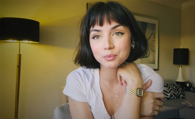 Ana de Armas luce nuevo look tras su ruptura