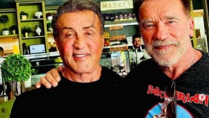 Stallone y Schwarzenegger se reencuentran tras la pandemia