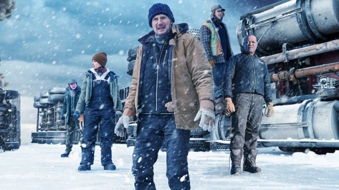 'Ice Road': la odisea de Liam Neeson contra una naturaleza salvaje