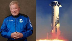 El actor William Shatner de 'Star Trek' viaja al espacio a los 90 años