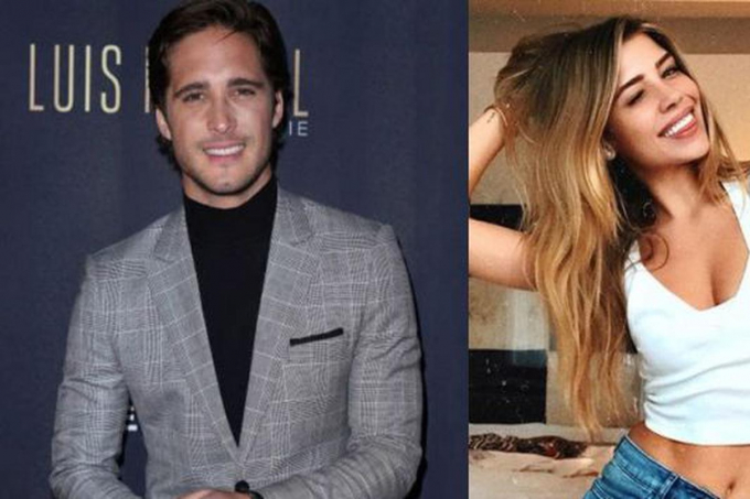 Diego y Michelle (hija de Luis Miguel)