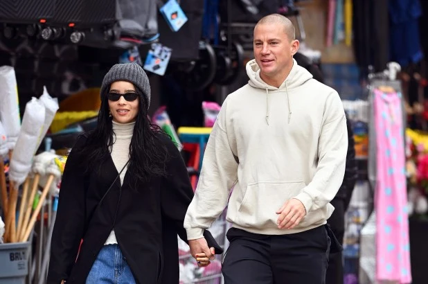 Channing Tatum y Zoe Kravitz disfrutando Nueva York