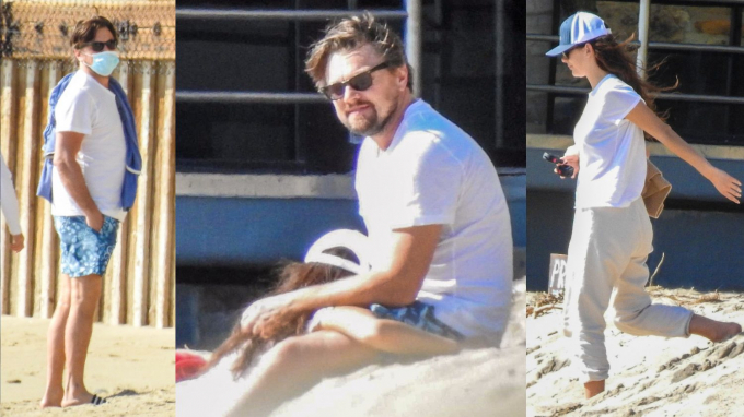 DiCaprio en Malibú con Camila Morrone