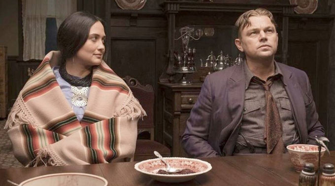 DiCaprio en una escena de 'Killers of the Flower Moon'