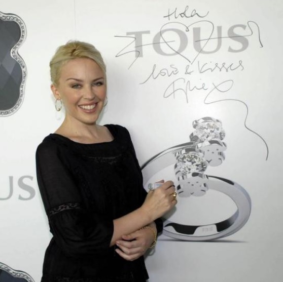 Kylie Minogue fue una de las primeras embajadoras de la firma