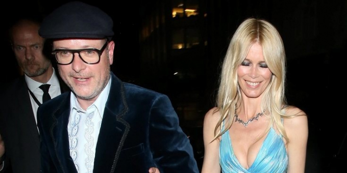 Claudia y su marido, el director Matthew Vaughn