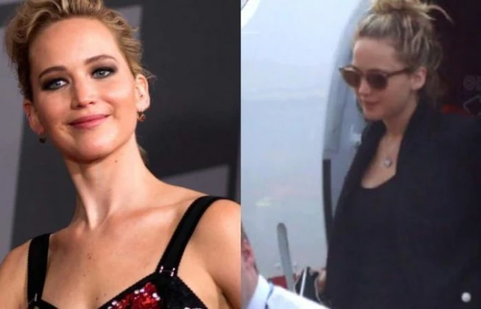 Jennifer Lawrence tiene miedo a los aviones, descubrimos el motivo