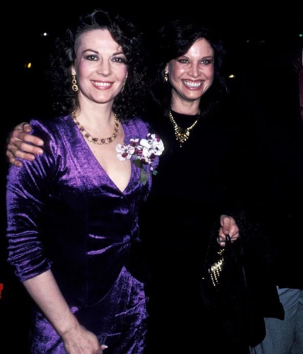 Lana con su famosa hermana Natalie