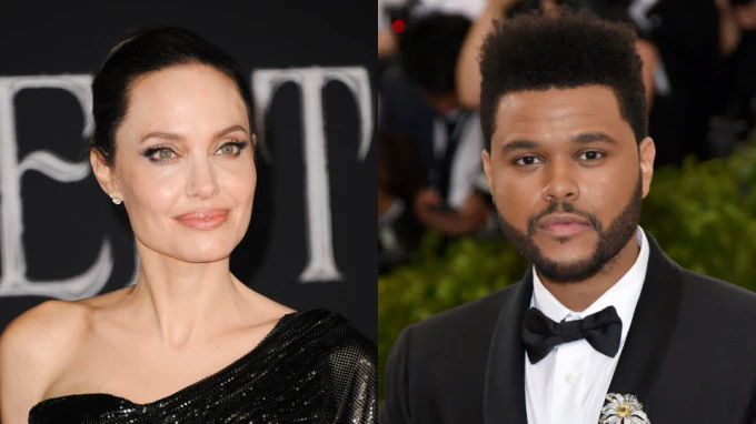 Se revela el motivo de los encuentros entre The Weeknd y Angelina Jolie