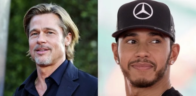 Lewis Hamilton y Brad Pitt protagonizarán una película de carreras