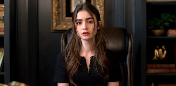 Lily Collins tuvo serios problemas en su adolescencia