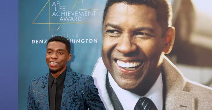 Denzel Washington financió los estudios del actor Chadwick Boseman sin conocerlo