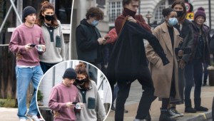 Zendaya y Tom Holland pasean juntos por Londres