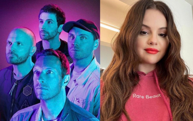 La increíble complicidad de Selena Gomez y Coldplay en un nuevo vídeo musical