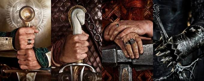 El señor de los anillos: La serie de Amazon Prime filtra 23 pósters incluyendo a Sauron