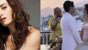 Marimar Vega se casó en una playa de Acapulco