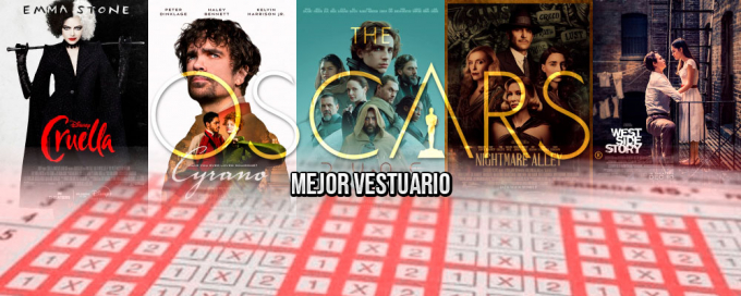 La Quiniela de los Óscar: Casilla 12 (Mejor Vestuario) 