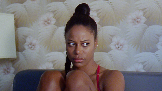 Taylour Paige en una escena de 'Zola'
