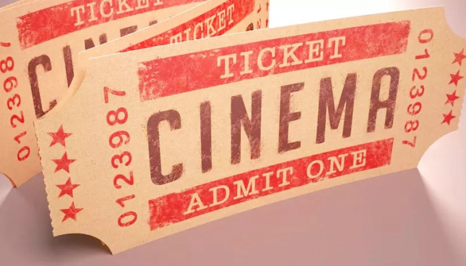 ¿Cómo se reparte el dinero de una entrada de cine?