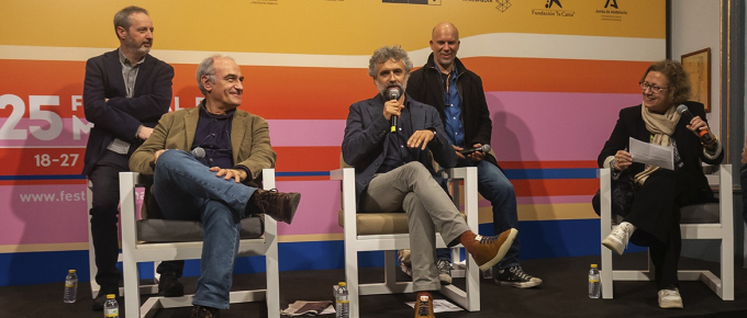 Pau Durà en un momento de la rueda de prensa