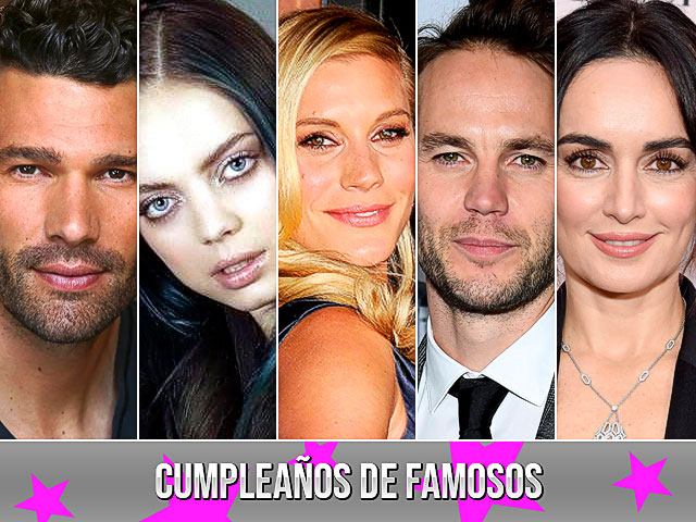 Famosos que cumplen años hoy (8 de abril)