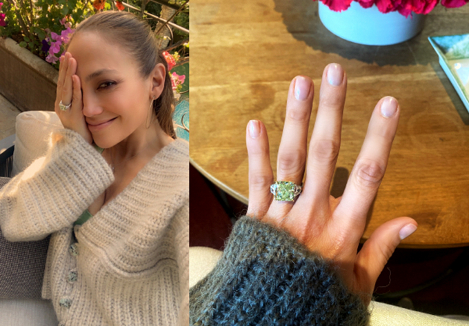 El anillo verde de diamantes