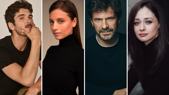 Los protagonistas de la serie 'Herederos de la Tierra'