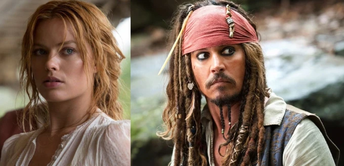 Margot Robbie relevará a Johnny Depp al frente de la franquicia 'Piratas del Caribe'