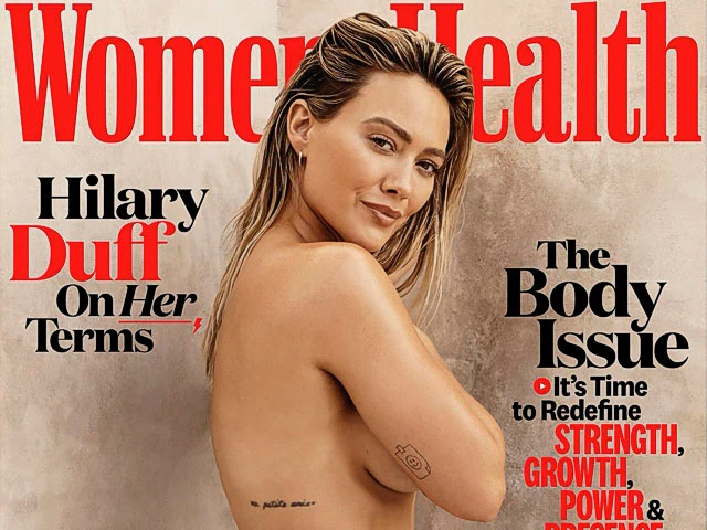 Hilary Duff posa desnuda para la revista Women's Health