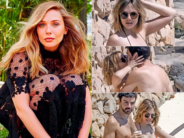 Elizabeth Olsen y su esposo Robbie Arnett de vacaciones en la Toscana