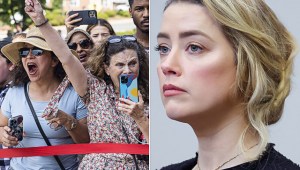 Amber Heard acusada de “comprar fans” para que le entregaran flores en los exteriores del juzgado