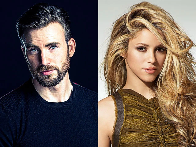 Chris Evans habla sobre su posible relación con Shakira