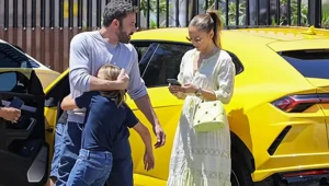 El hijo de Ben Affleck, de 10 años, choca su Lamborghini