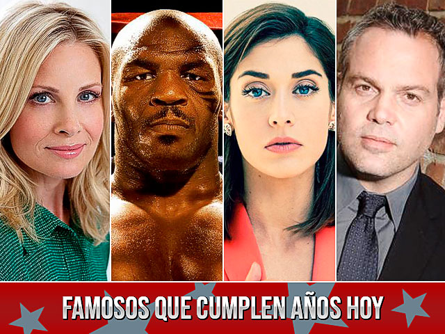 Famosos que cumplen años hoy (30 de junio)